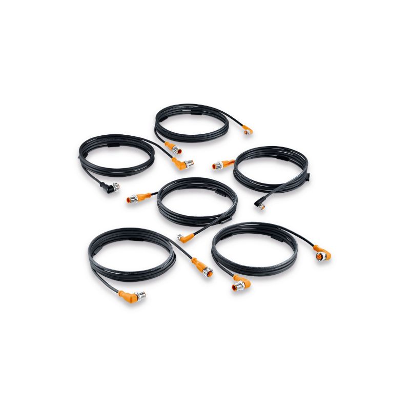 5芯M12規(guī)格，公母頭傳感器連接器-IFM產(chǎn)品推薦